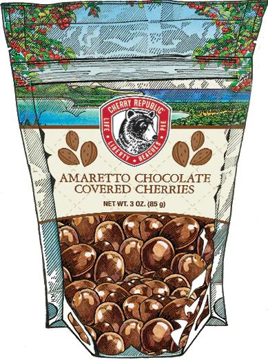 Amaretto Cherries 3oz
