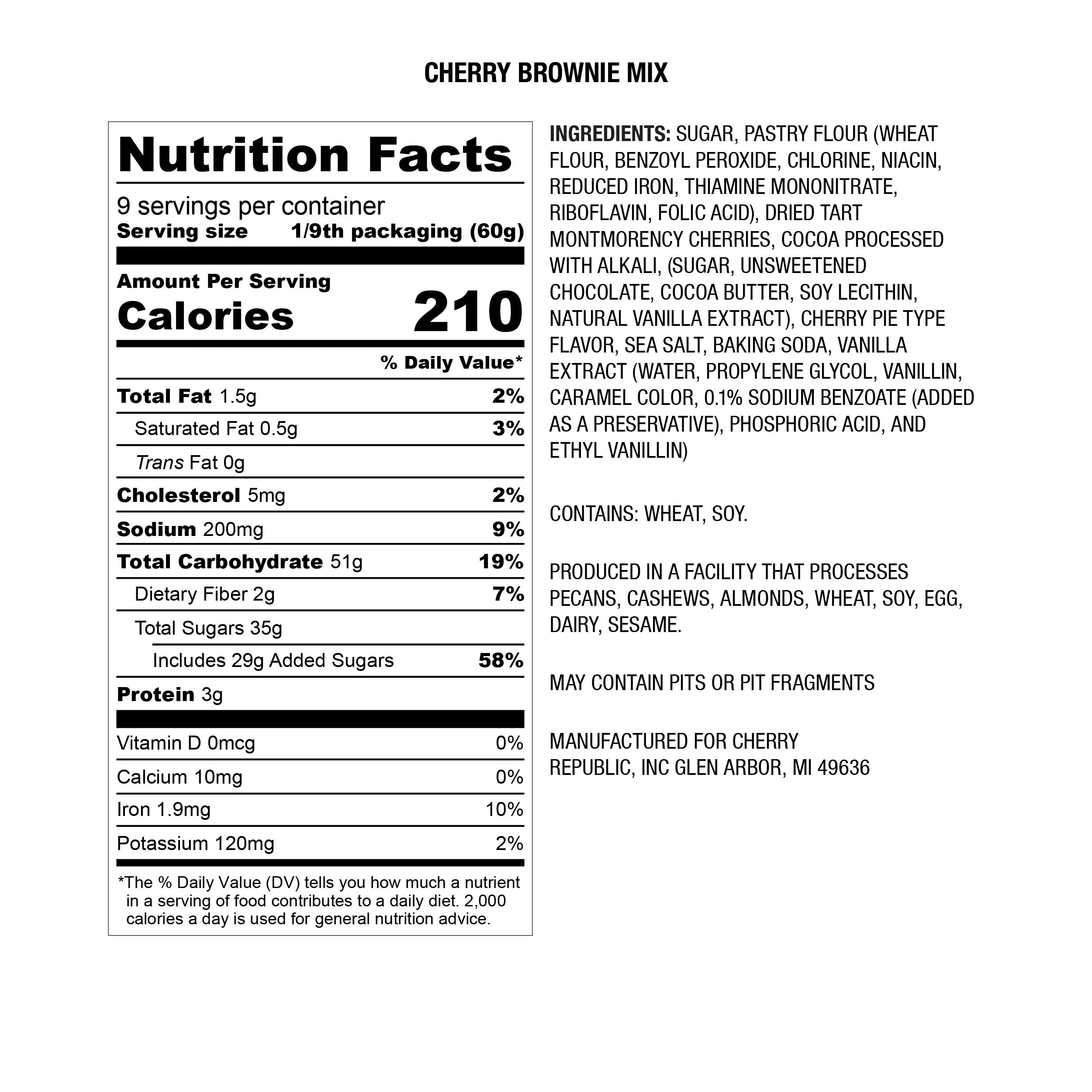 Cherry Brownie Mix - Image 2