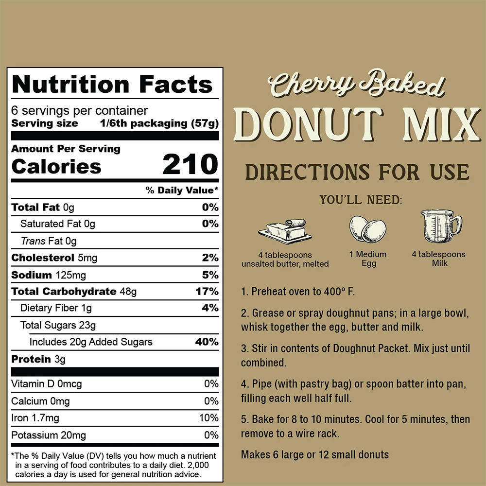 Cherry Donut Mix 12oz - Image 2