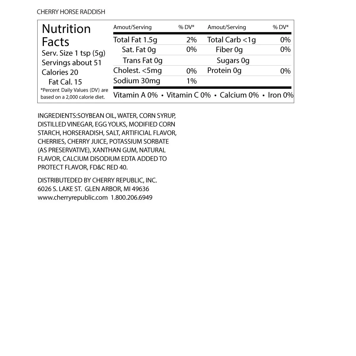 Cherry Horseradish Sauce - Image 4