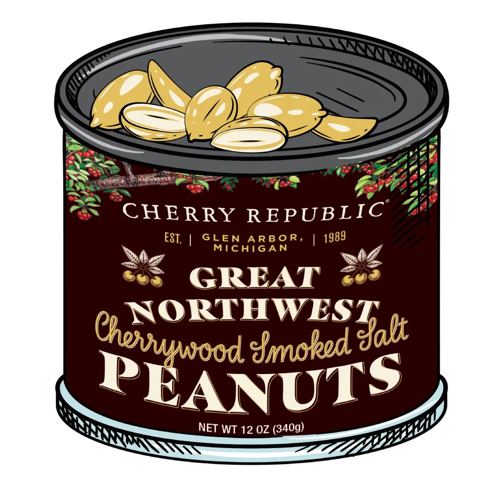 Cherrywood Smoked Salt Peanuts 12oz
