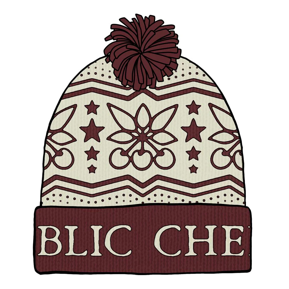 CR Winter Pom Beanie