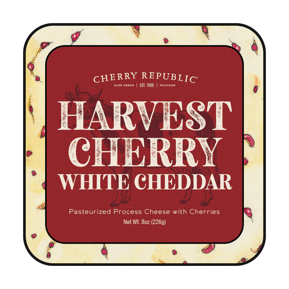 Harvest Cherry White Cheddar Cheese 8oz