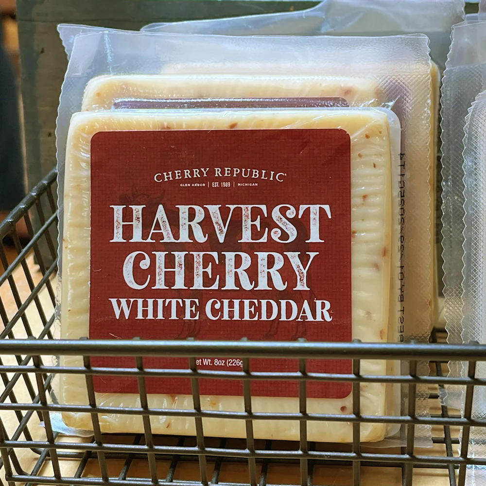 Harvest Cherry White Cheddar Cheese 8oz - Image 2