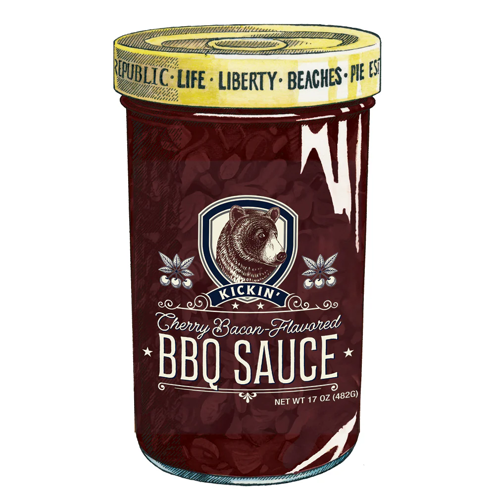 Cherry Kickin Bacon BBQ Sauce 17oz