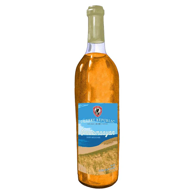 Omaamaayan Cherry Moscato Wine