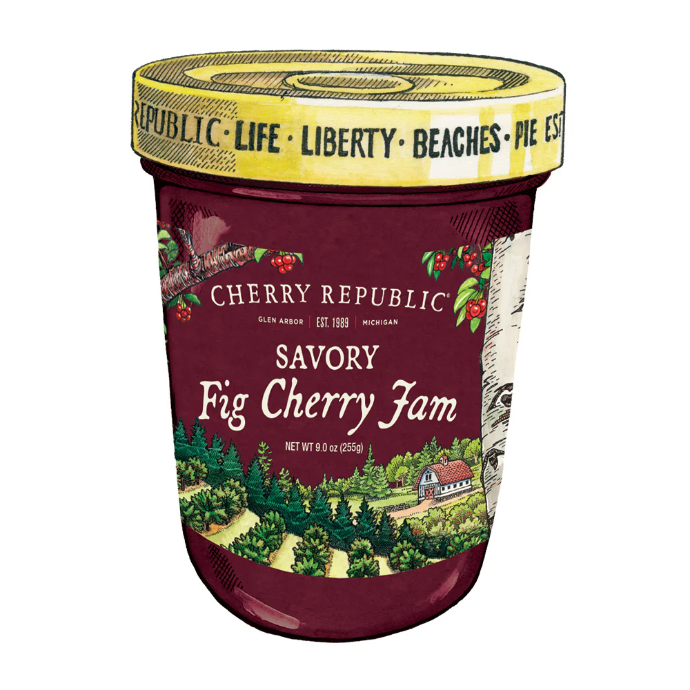 Savory Cherry Fig Jam